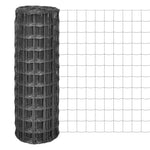 ZNTS Euro Fence Steel 25x1.2 m Grey 142527