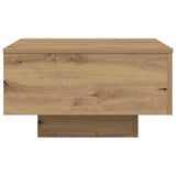 Coffee Table Artisan Oak 55 x 55 x31 cm Engineered Wood 862995