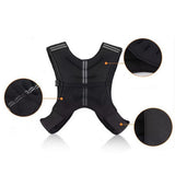 10 Kg Adjustable Weighted Running Vest Gym Fitness Sports Training Weight Loss 35302236