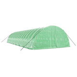 Greenhouse with Steel Frame Green 96 m 16x6x2.85 m 3188111