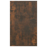 Sideboard with 3 Drawers Smoked Oak 120x41x75 cm Engineered Wood 813062