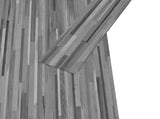 Self-adhesive Flooring Plank 32 pcs Striped Grey 4.46 m PVC 42046302