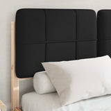 Bed Frame with Upholstered Headboard Black 120 x 200 cm 877981