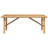 Coffee Table Brown 110 x 50 x 43 cm Bamboo 4106594