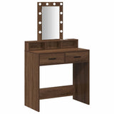 Dressing Table Brown 79 x 41 x 140 cm Engineered wood 865169