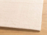 Rug HUARTE Short Pile Soft and Washable Beige 160x160 cm 375021