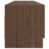 815215 Wardrobe Brown Oak 100x32,5x35 cm Engineered Wood