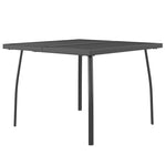 ZNTS 5 Piece Garden Dining Set Anthracite Metal Mesh 3211819