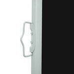 Retractable Side Awning 140 x 300 cm Black 45353