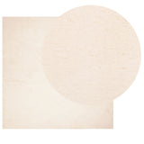 Rug HUARTE Short Pile Soft and Washable Beige 240x240 cm 375025