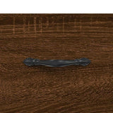 Highboard Brown Oak 69.5x34x180 cm Engineered Wood 3189444