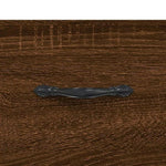 ZNTS Bedside Cabinets 2 pcs Brown Oak 40x35x47.5 cm Engineered Wood 827435