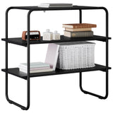 Console Table Black Oak 80 x 41 x 75 cm Engineered Wood 8007533