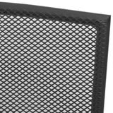 Stackable Garden Chair Set 5 pcs Anthracite Powder-coated Steel 3283757