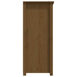 Sideboard Honey Brown 83x41.5x100 cm Solid Wood Pine 821515