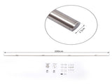 Wooden Sliding Kit Stainless Steel Smooth Operation Hardware Track Kit System Unit For Single T3398P329459