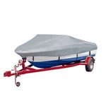 Boat Covers 2 pcs Grey Length 427-488 cm Width 173 cm 279105