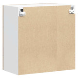 Kitchen Wall Cabinet Lucca Old Wood Engineered Wood 853825