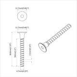 Socket Cap Head Screw 5143 pcs Black Iron 864543