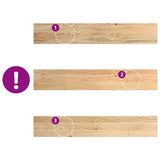 Window Sills 2 pcs Untreated 90x15x2 cm Solid Wood Oak 4009087