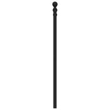 Metal Replace Headboard Black 193 cm 353574