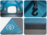 Instant Tent Blue 305 x 275 x 190 cm Polyester and Steel 42028695