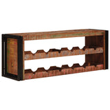 Wine Rack Brown 120 x 45 x 33 cm Solid Reclaimed Wood 4104765