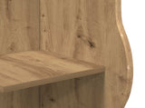 Corner Shelf Artisan Oak 34 x 33 x 102 cm Engineered Wood 899944