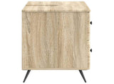 Bathroom Sink Cabinet BREDA Sonoma Oak 82 x 41x 59 cm 897457