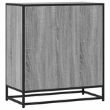 Sideboard Grey Sonoma 68x35x76 cm Engineered Wood and Metal 848977