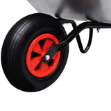 ZNTS Gardening Tool Wheelbarrow Single Wheel 80 L 40953
