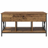 Coffee Table Old Wood 100 x 55 x 48.5 cm Engineered Wood 883035