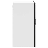 Kitchen Wall Cabinet Lucca Black Engineered Wood 853828