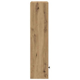 Bookcase Artisan Oak 31x24x102 cm Engineered Wood 860345
