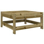 ZNTS 7 Piece Garden Lounge Set Impregnated Wood Pine 3186374