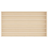Wooden Collector's Display Case with 6 Shelves 80x8.5x55cm 4017383