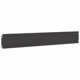 Lawn Edging 10 pcs 15 x 103 cm Steel Black 860142