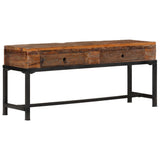 TV Cabinet 110x30x46 cm Solid Wood Reclaimed 351124