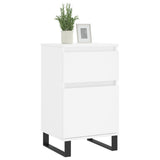 Sideboards 2 pcs White 40x35x70 cm Engineered Wood 831165