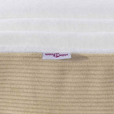 Bed Mattress with Mattress Sage 120 x 200 cm Fabric 42008285