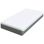 Mattress White and Grey 80 x 160 cm Pocket Spring 4106367