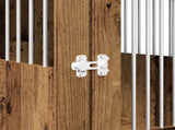 Dog Crate Furniture Old Wood 55x75x65 cm Engineered Wood 857639