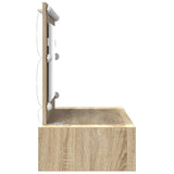 Dressing Table Brown 100 x 40 x 70 cm Engineered Wood 865237