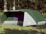 Camping Tent with Porch 4-Person Green Waterproof 94415