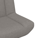 Swivel Chair Taupe 63 x 75 x 76 cm Fabric 42007330