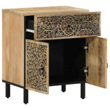 Bedside Cabinet 50x33x60 cm Solid Wood Mango 358223