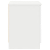 Bedside Cabinet with 2 Drawers White 40x36x50 cm 858785