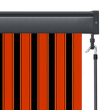 145978 Outdoor Roller Blind 160x250 cm Orange and Brown