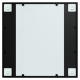 Wall Mirror Black 60x60 cm Metal 342206