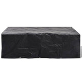 Garden Furniture Covers 2pcs 8 Person Poly Rattan 300x140 cm 279124